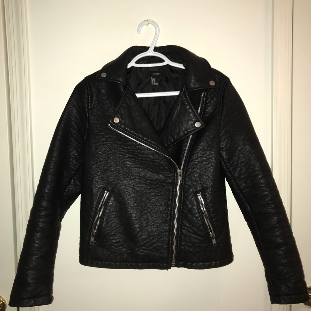 Leather jacket